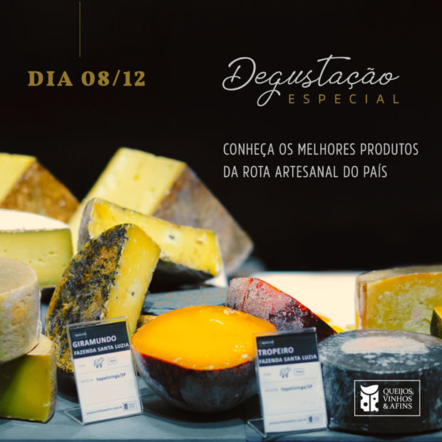 Post for Instagram and Facebook about cheese tasting.